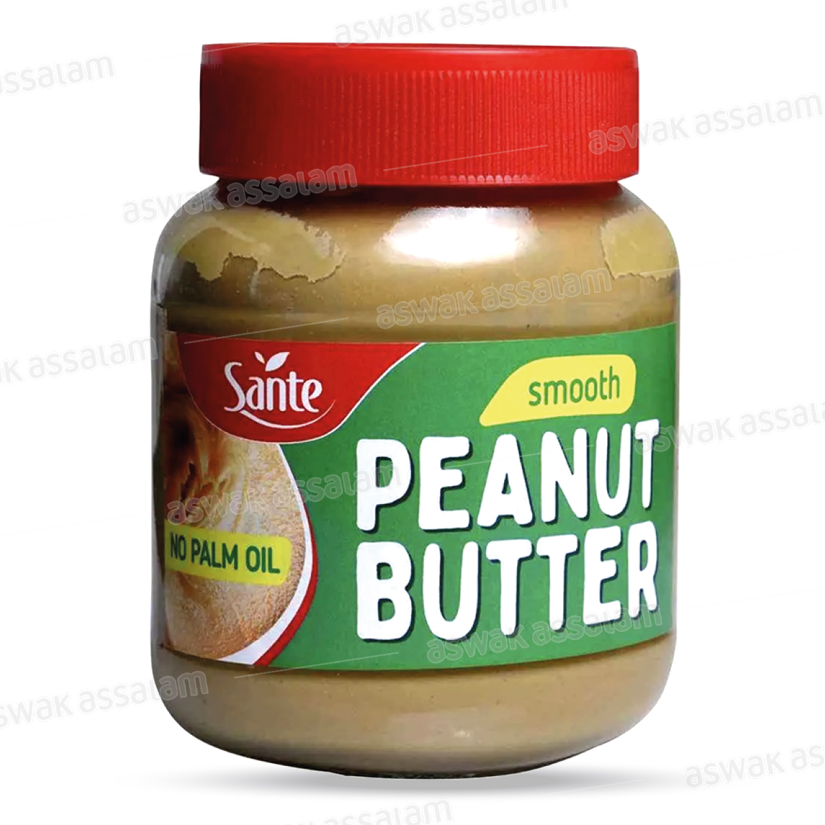 BEURRE DE CACAHUETES SMOOTH SANS HUILE DE PALME 350G SANTE
