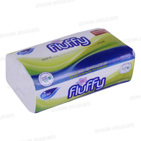 MOUCHOIR 257 FEUILLES FLUFFY – Image 2
