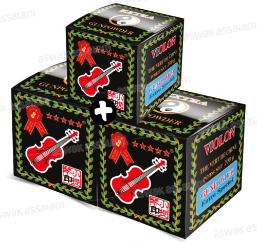 LOT DE 2 THES VERTS CHAARA V9371 200G VIOLON (THE 100G GRATUIT)