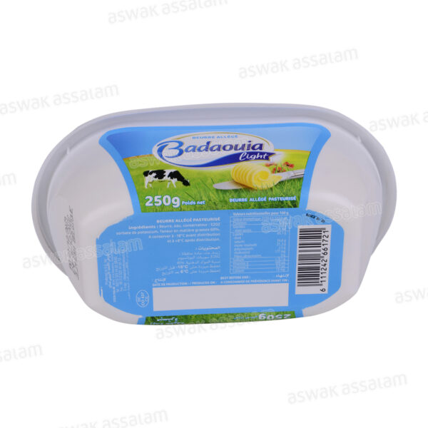 BEURRE ALLEGE 250G BADAOUIA – Image 4