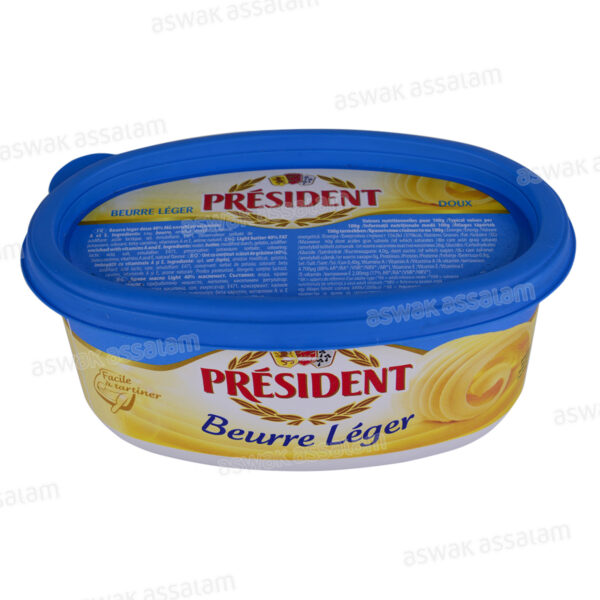BEURRE LEGER DOUX 250G PRESIDENT – Image 2