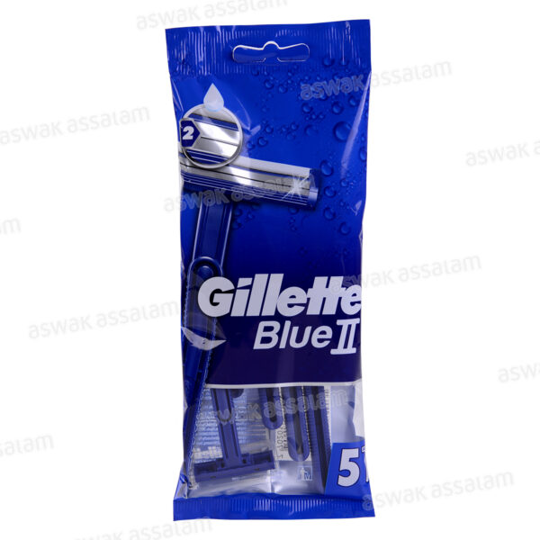 RASOIR BLEU II REGULAR 5 UNITES GILLETTE – Image 2