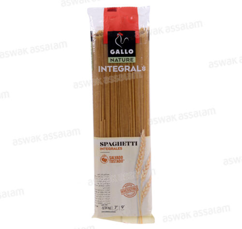 SPAGHETTI INTEGRAL 500G GALLO