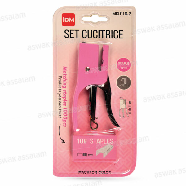 SET AGRAFEUSE + AGRAFES 5,5*11 CM
