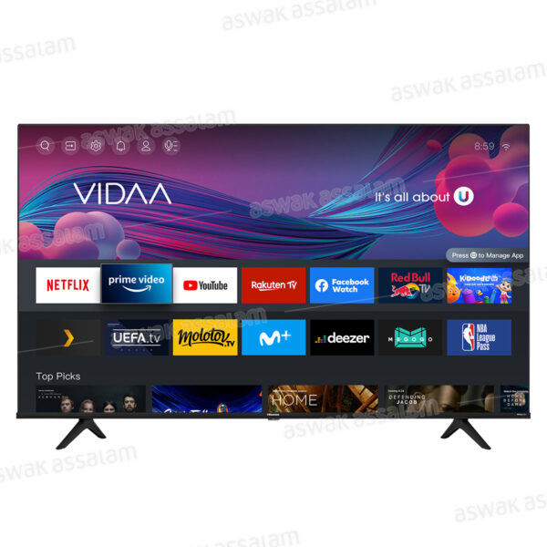 SMART TV LED 4K 65 POUCES 65A6G HISENSE