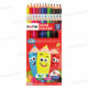 12 CRAYONS DE COULEUR FATIH