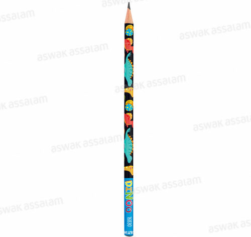 CRAYON NOIR HB MOTIF DINAUSORE FATIH