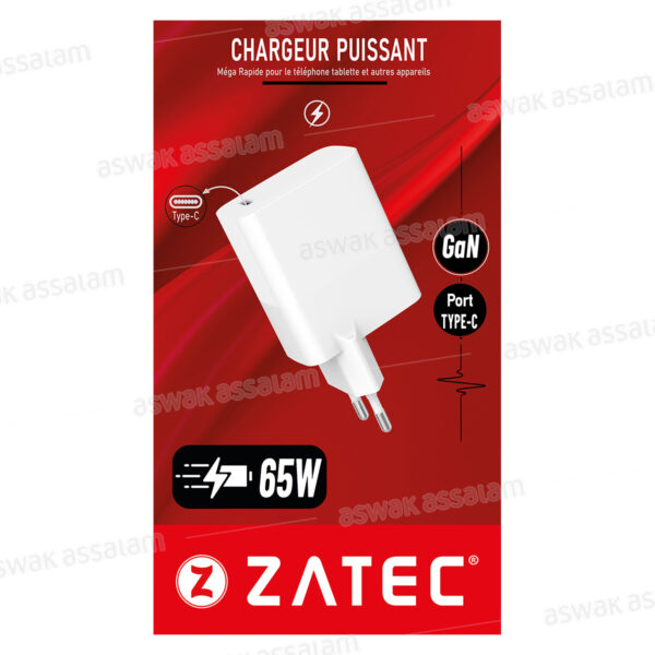 CHARGEUR 65W Z-M65W GAN ZATEC             