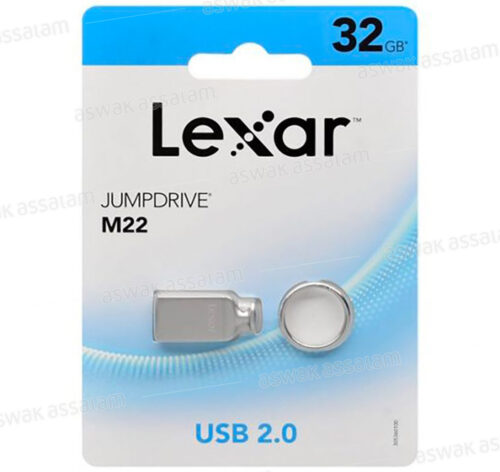 CLE USB ALUMINIUM 32G 2.0 M22 LEXAR 
