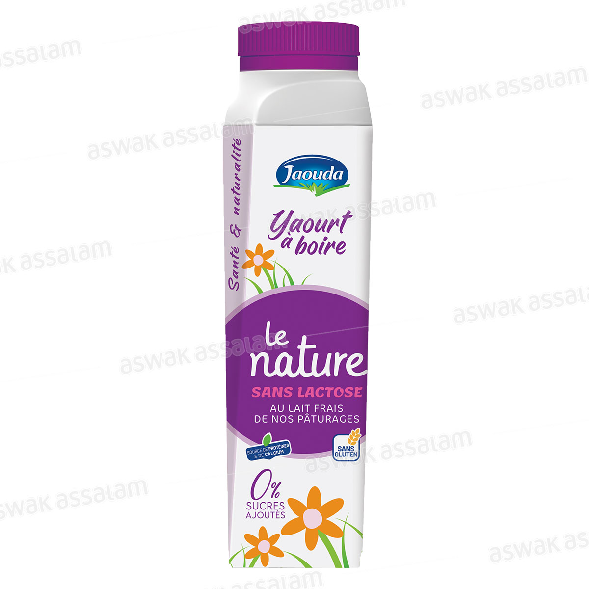 YAOURT A BOIRE SANS LACTOSE 330G LE NATURE JAOUDA