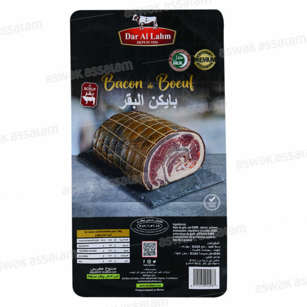 BACON DE BOEUF 80G DAR AL LAHM 