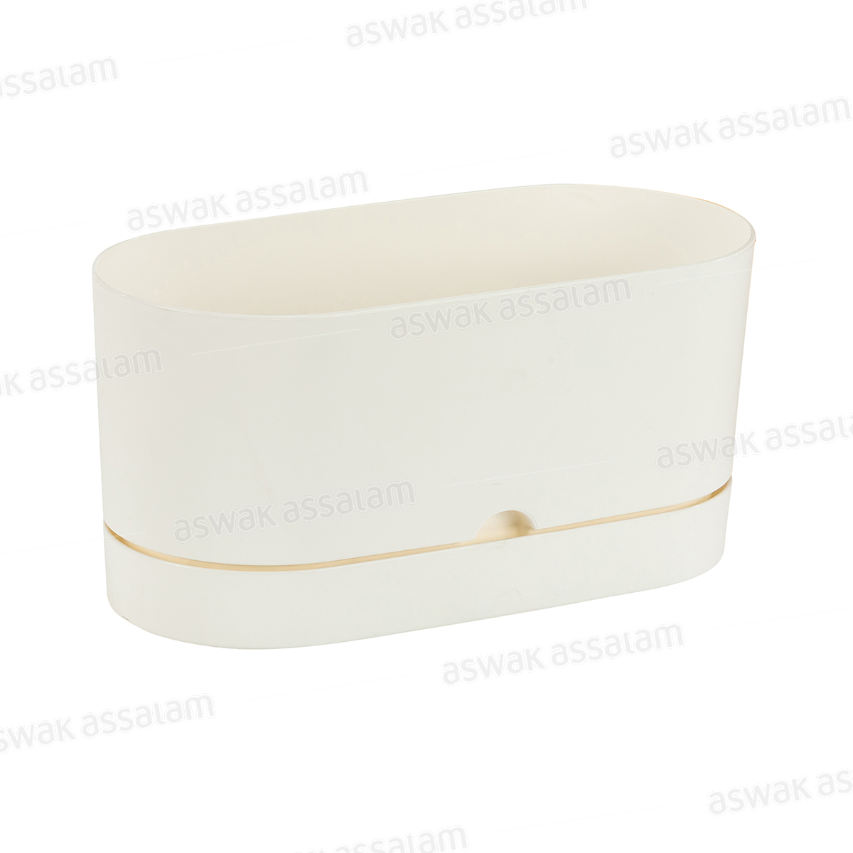 JARDINIERE BLANCHE 30CM BEGONYA