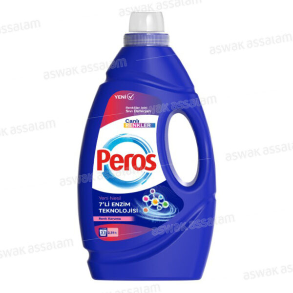 LESSIVE LIQUIDE COULEURS VIVES 2,31L PEROS