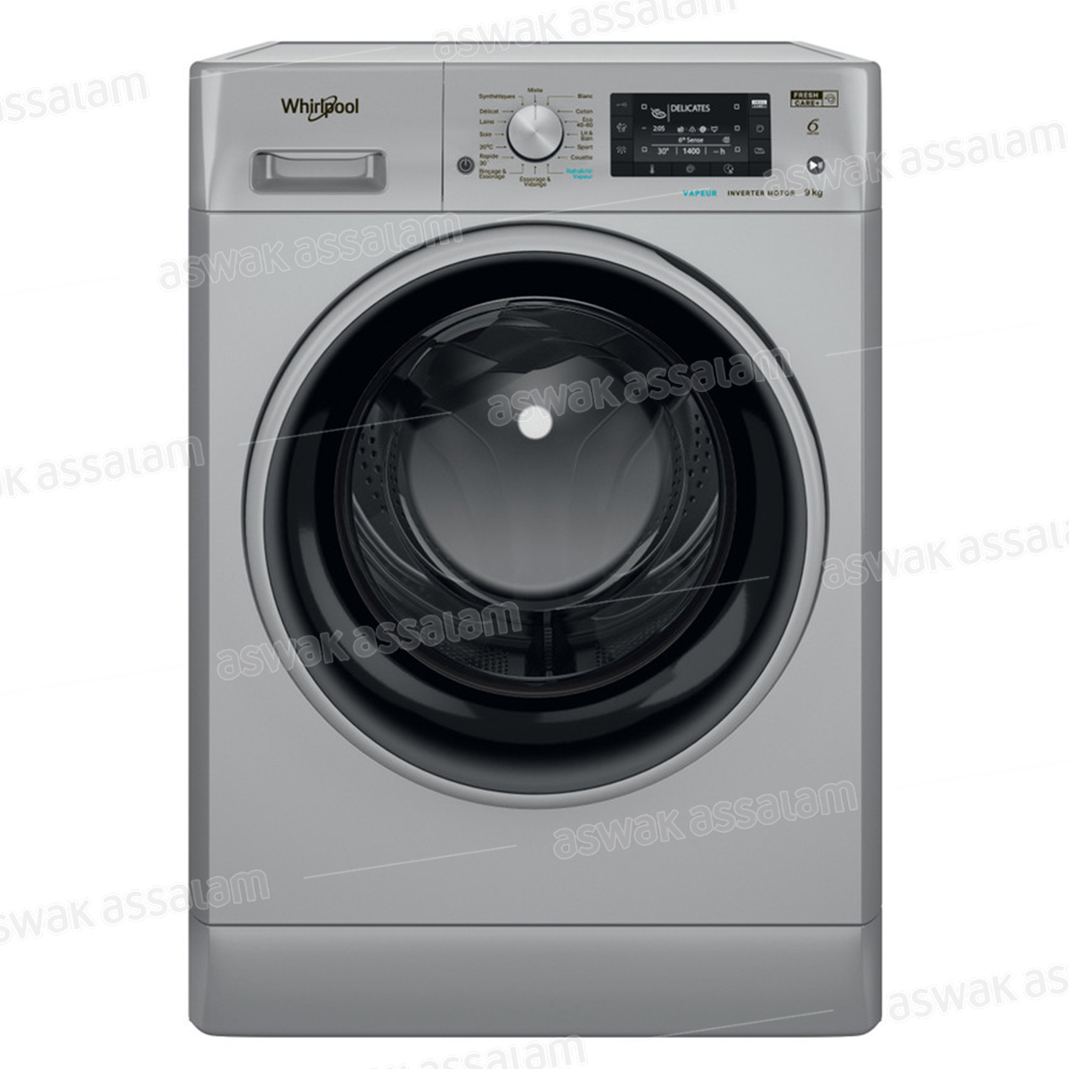 MACHINE A LAVER 9KG 1200 TOURS SILVER FFWD 9248SBS V NA WHIRPOOL