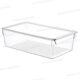 ORGANISATEUR TRANSPARENT AVEC COUVERCLE 36*20,5*10CM