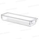 ORGANISATEUR TRANSPARENT AVEC COUVERCLE 36*10,5*5CM