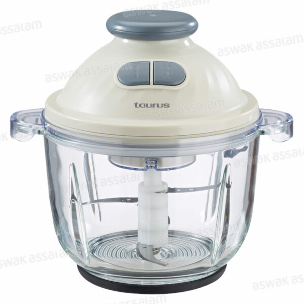 MINI HACHOIR BOL EN VERRE 2L 400W TOP GLASS TAURUS