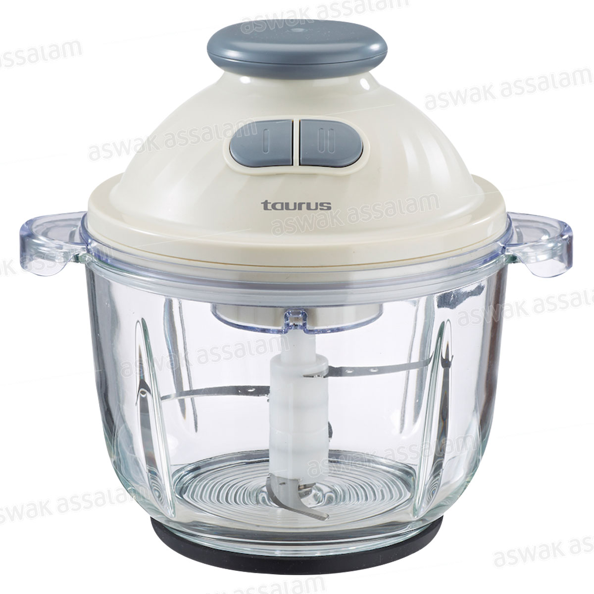 MINI HACHOIR BOL EN VERRE 2L 400W TOP GLASS TAURUS