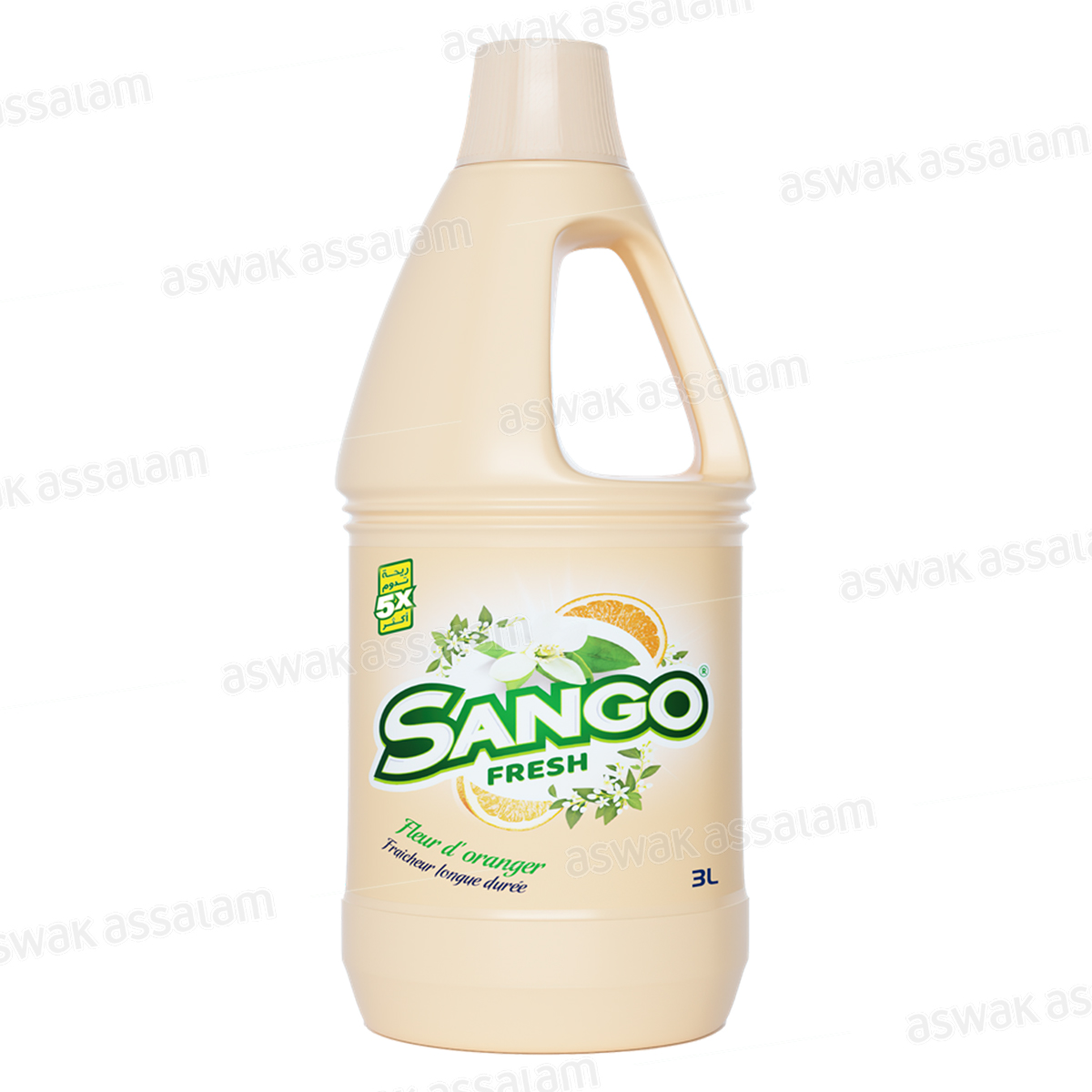 NETTOYANT SOL FLEUR D'ORANGER 3L SANGO