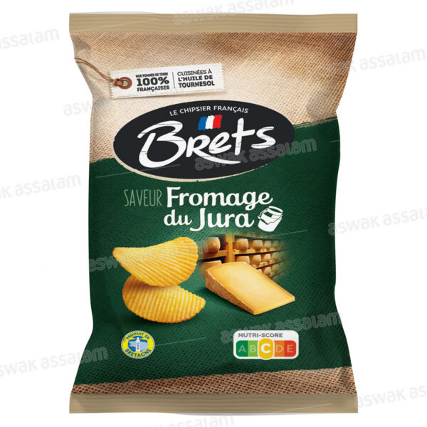 CHIPS SAVEUR FROMAGE DE JURA 125G BRETS