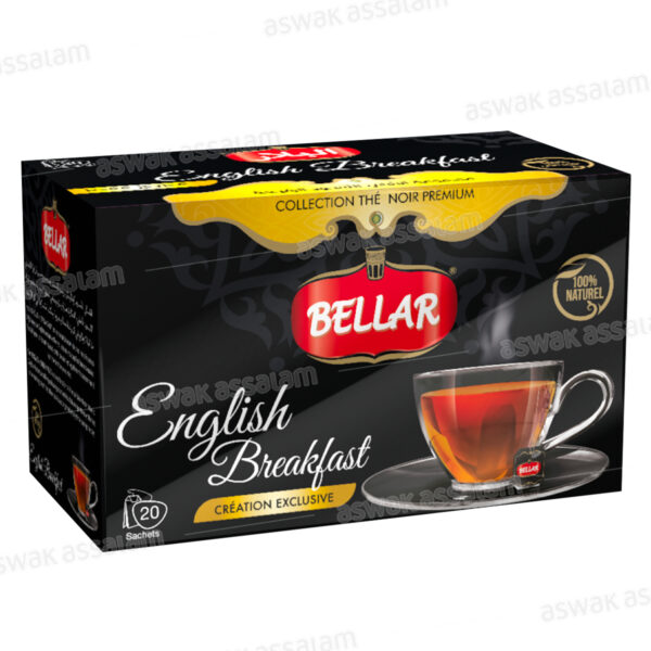 THE NOIR ENGLISH BREAKFAST 20 SACHETS BELLAR