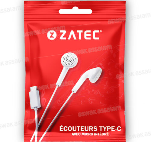 ECOUTEURS FILAIRES AVEC CONNECTEUR TYPE-C JOY118 ZATEC