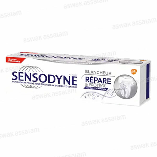 DENTIFRICE BLANCHEUR REPARE ET PROTEGE 75ML SENSODYNE 