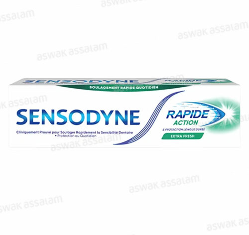 DENTIFRICE RAPIDE ACTION EXTRA FRESH 75ML SENSODYNE 