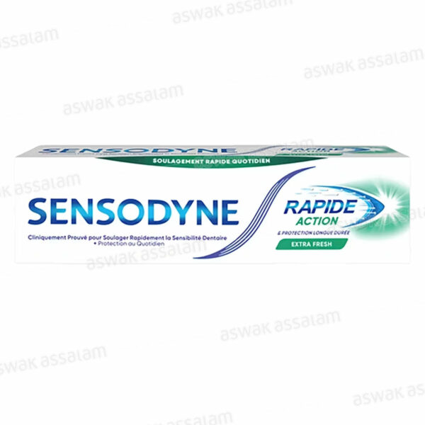 DENTIFRICE RAPIDE ACTION EXTRA FRESH 75ML SENSODYNE 