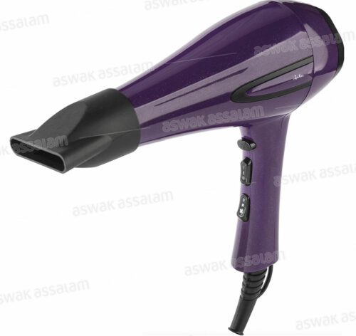 SECHE-CHEVEUX AVEC DIFFUSEUR D’AIR 2200W VIOLET JBSC1065 JATA