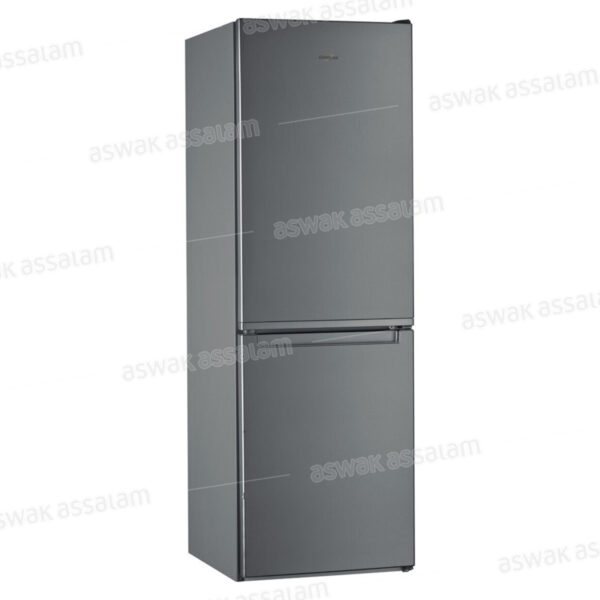 REFRIGERATEUR COMBINE 308L SILVER W5 711E OX WHIRLPOOL