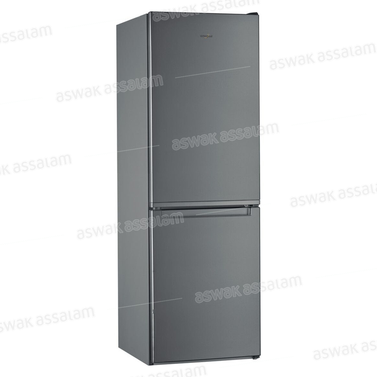 REFRIGERATEUR COMBINE 308L SILVER W5 711E OX WHIRLPOOL