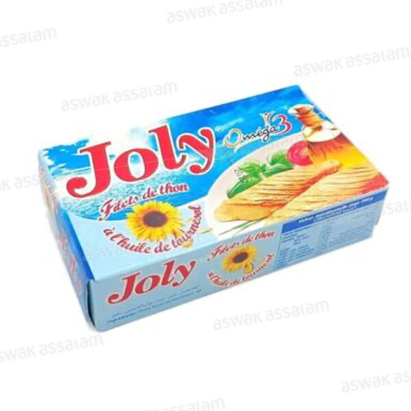 FILETS DE THON A L'HUILE DE TOURNESOL 125G JOLY