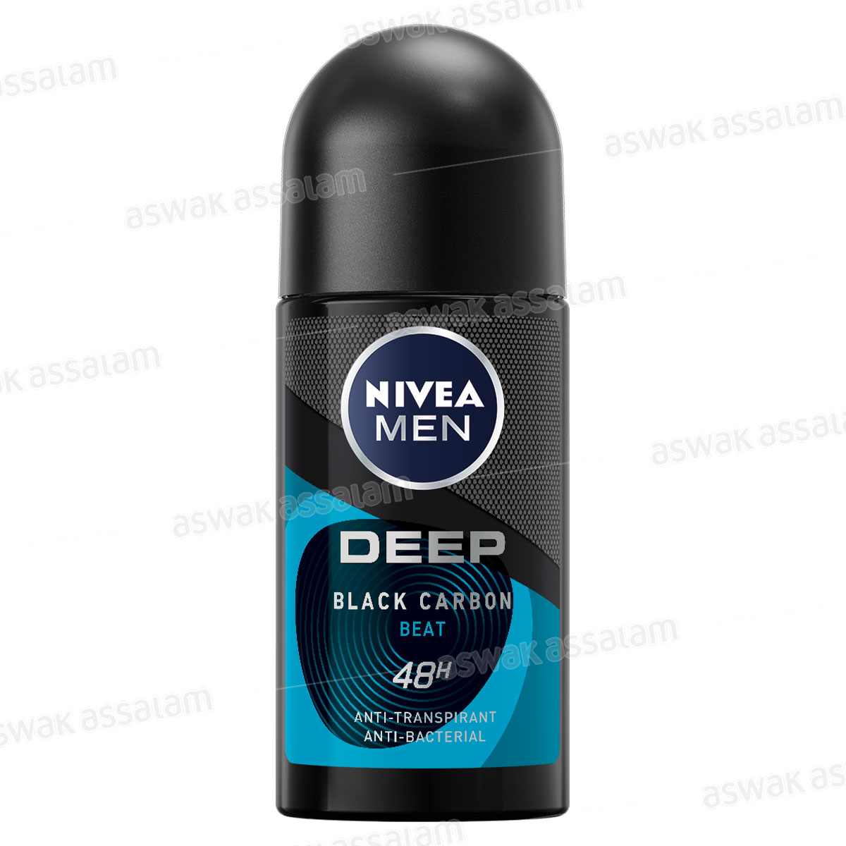 DEODORANT BILLE DEEP BLACK CARBON BEAT 50ML NIVEA