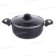 MARMITE BASSE REVETEMENT EN GRANITE 28CM