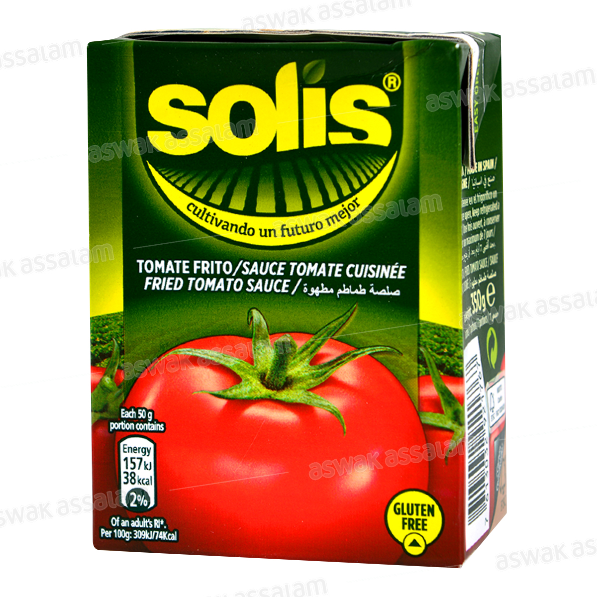 SAUCE TOMATE CUISINEE 350G SOLIS