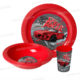 SET DE 3 PIECES GOBELET, BOL ET ASSIETTE EN PLASTIQUE SPEED RACER