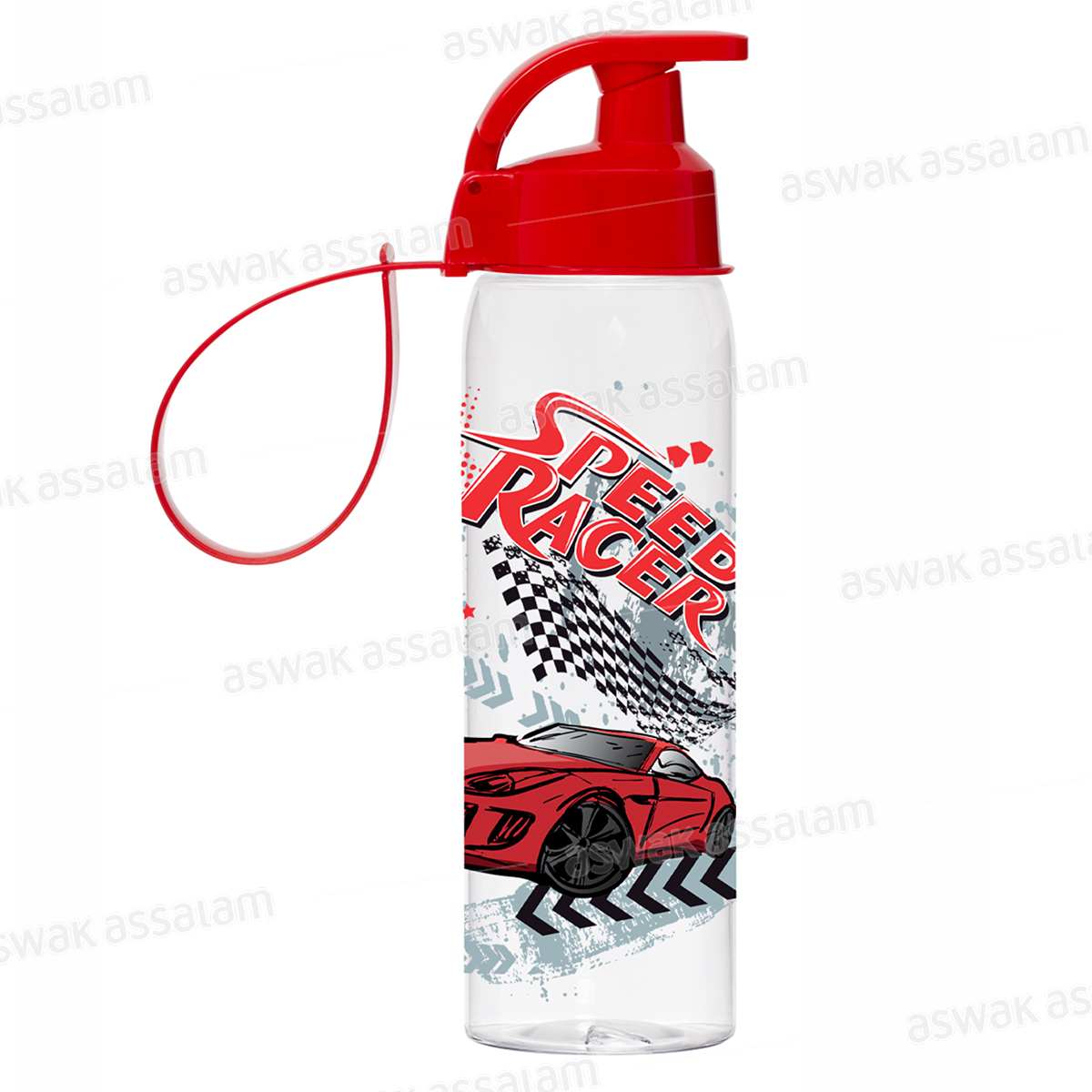 BOUTEILLE SPORT EN PLASTQIUE 500ML SPEED RACER