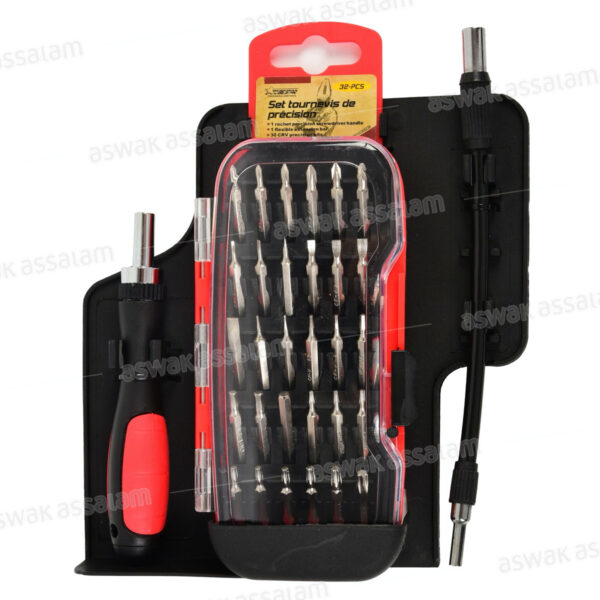 SET TOURNEVIS DE PRECISION 32 PIECES