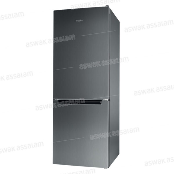 REFRIGERATEUR COMBINE 272L STATIQUE INOX A+ W5 611E X W WHIRLPOOL