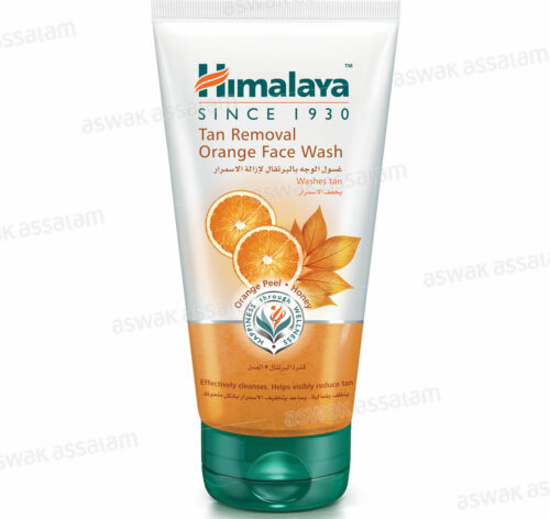 NETTOYANT VISAGE ECLAIRCISSANT A L’ORANGE 150ML HIMALAYA