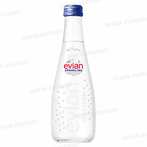 EAU MINERALE NATURELLE PETILLANTE 33CL EVIAN