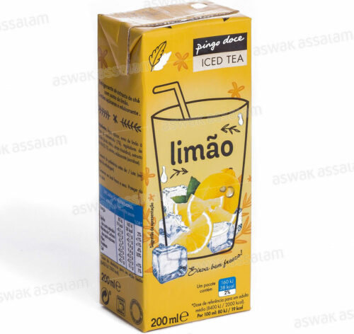 ICE TEA CITRON 20CL PINGO DOCE