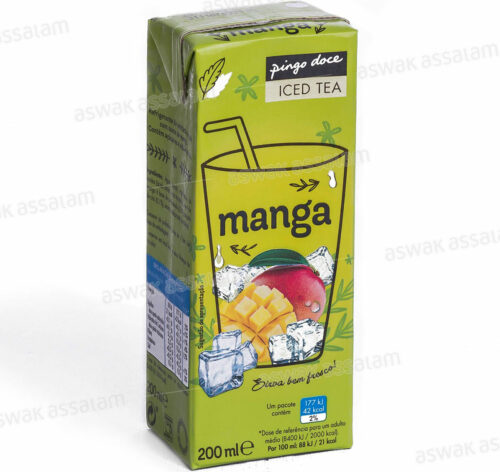 ICE TEA MANGUE 20CL PINGO DOCE