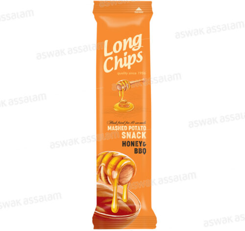 CHIPS LONGUES SAVEUR MIEL ET BBQ 75G LONG CHIPS