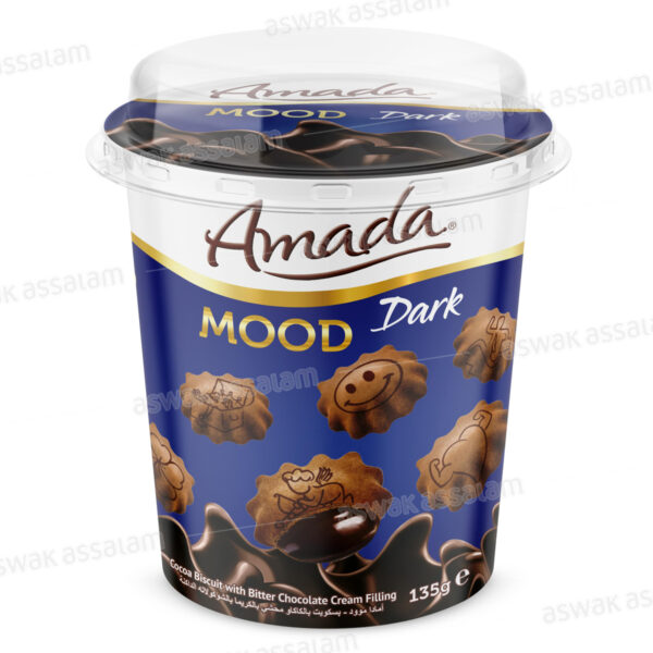 BISCUIT AU CHOCOLAT MOOD DARK 135G AMADA
