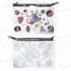 TROUSSE A CRAYONS A FERMETURE ECLAIR TRANSPARENTE EAU PAILLETEE 24*17*0,2CM MOTIF ASTRONAUTE VUKI