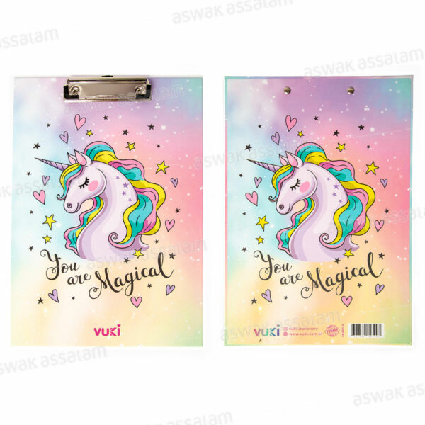 PRESSE-PAPIERS MOTIF LICORNE 32*21,5*1,5CM VUKI