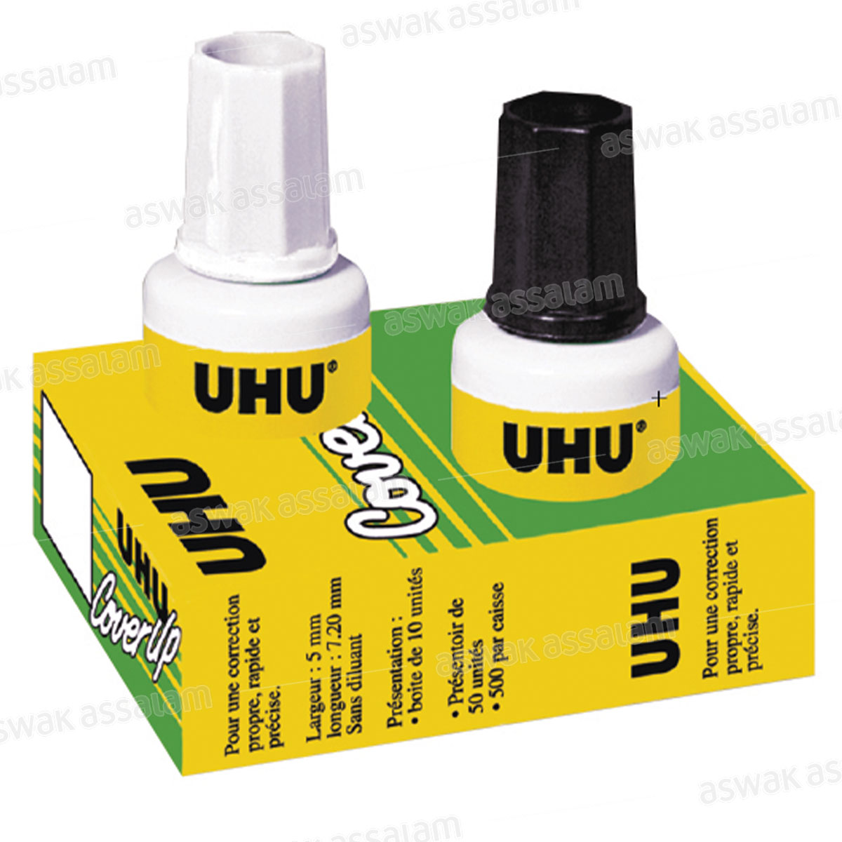 LOT DE 2 CORRECTEURS FLUIDES UHU