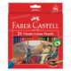 24 CRAYONS DE COULEUR FABER-CASTELL